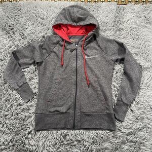 Orangetheory Gray and Red Hoodie